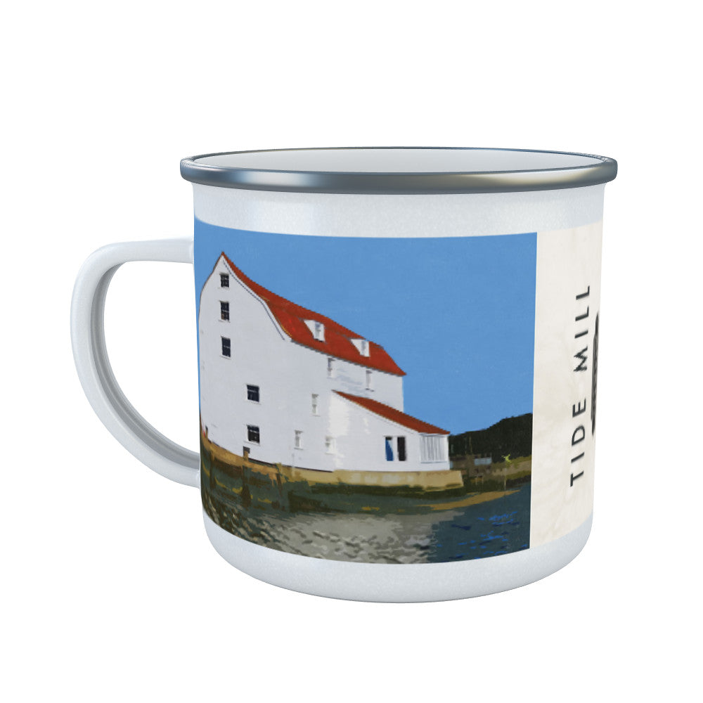 The Tide Mill, Woodbridge, Suffolk Enamel Mug