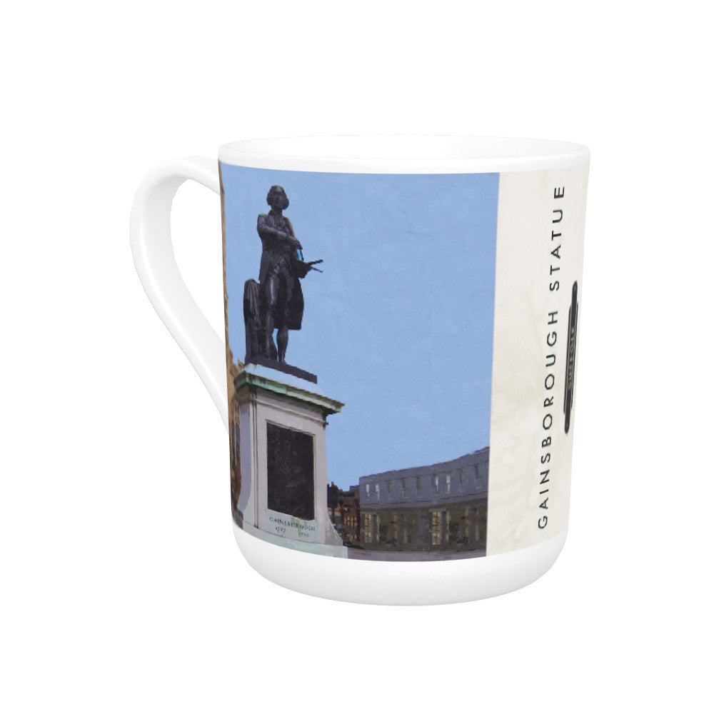 The Gainsborough Statue, Sudbury, Suffolk Bone China Mug