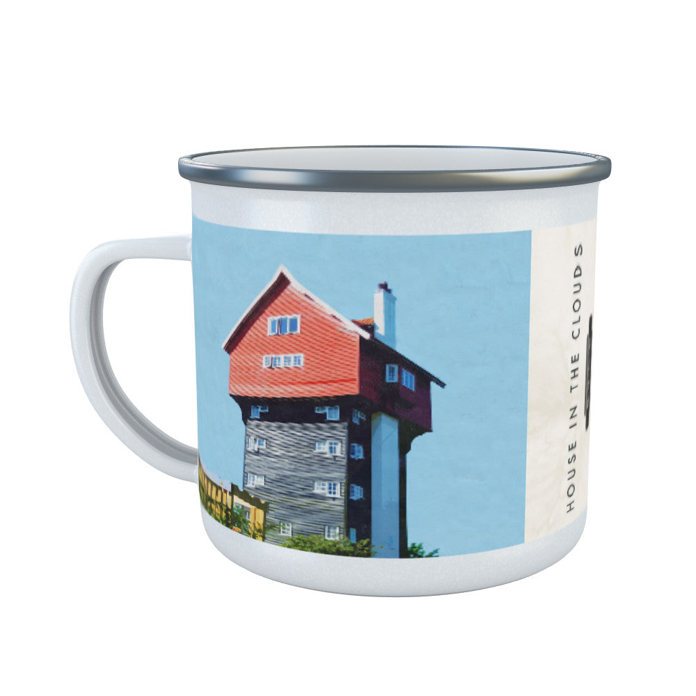 Thorpeness, Suffolk Enamel Mug