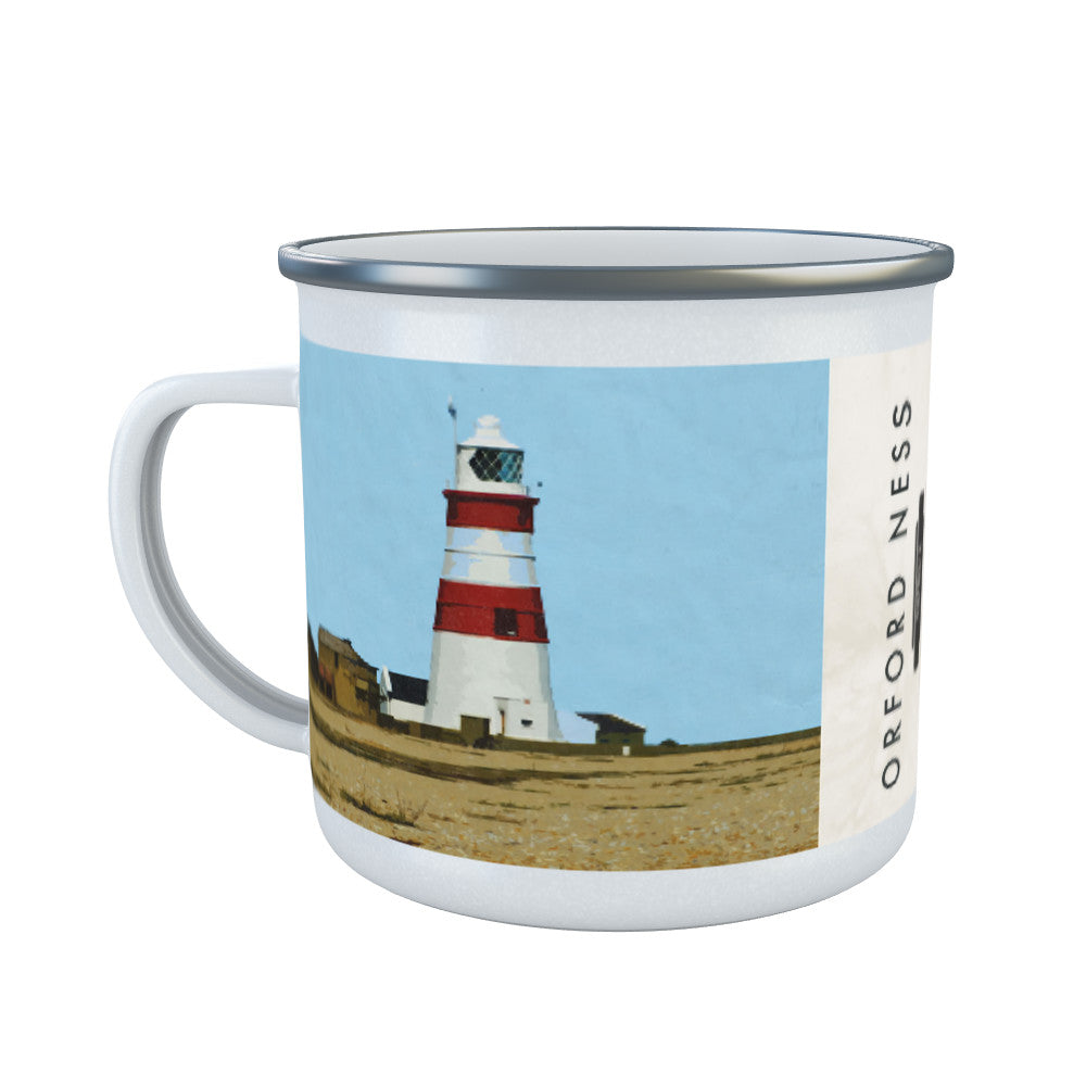 Orford Ness, Suffolk Enamel Mug