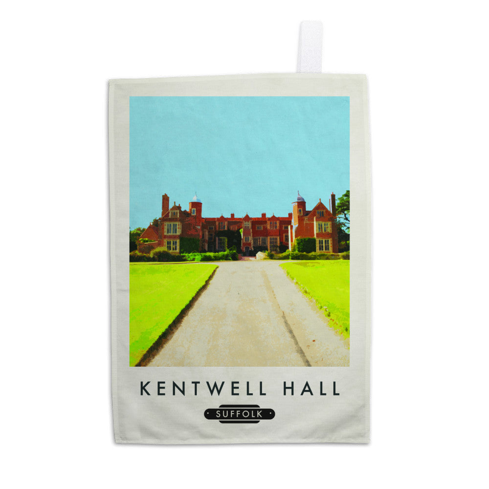 Kentwell Hall, Sudbury, Suffolk Tea Towel