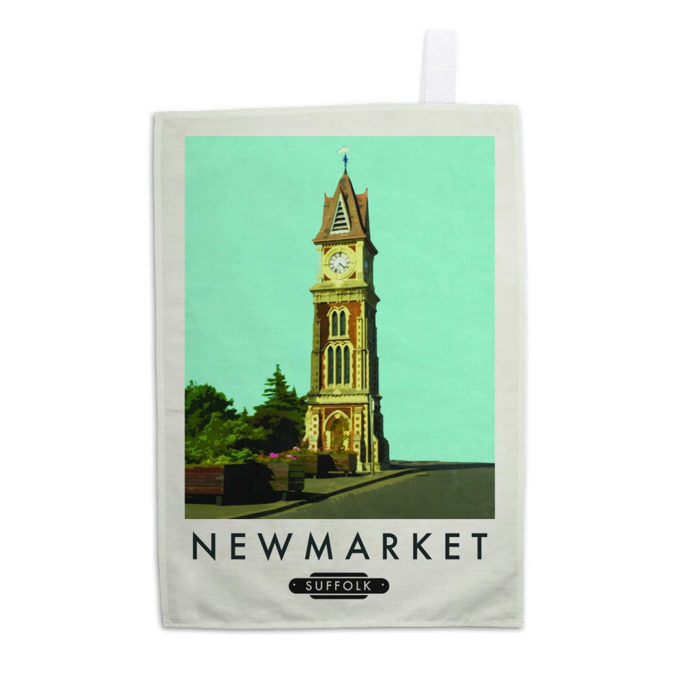 Newmarket, Suffolk Tea Towel