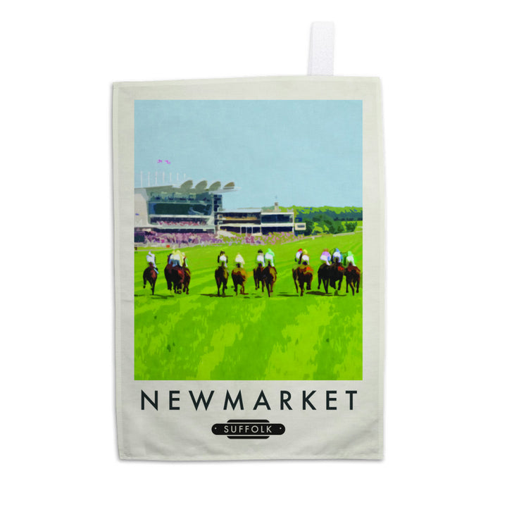 Newmarket, Suffolk Tea Towel