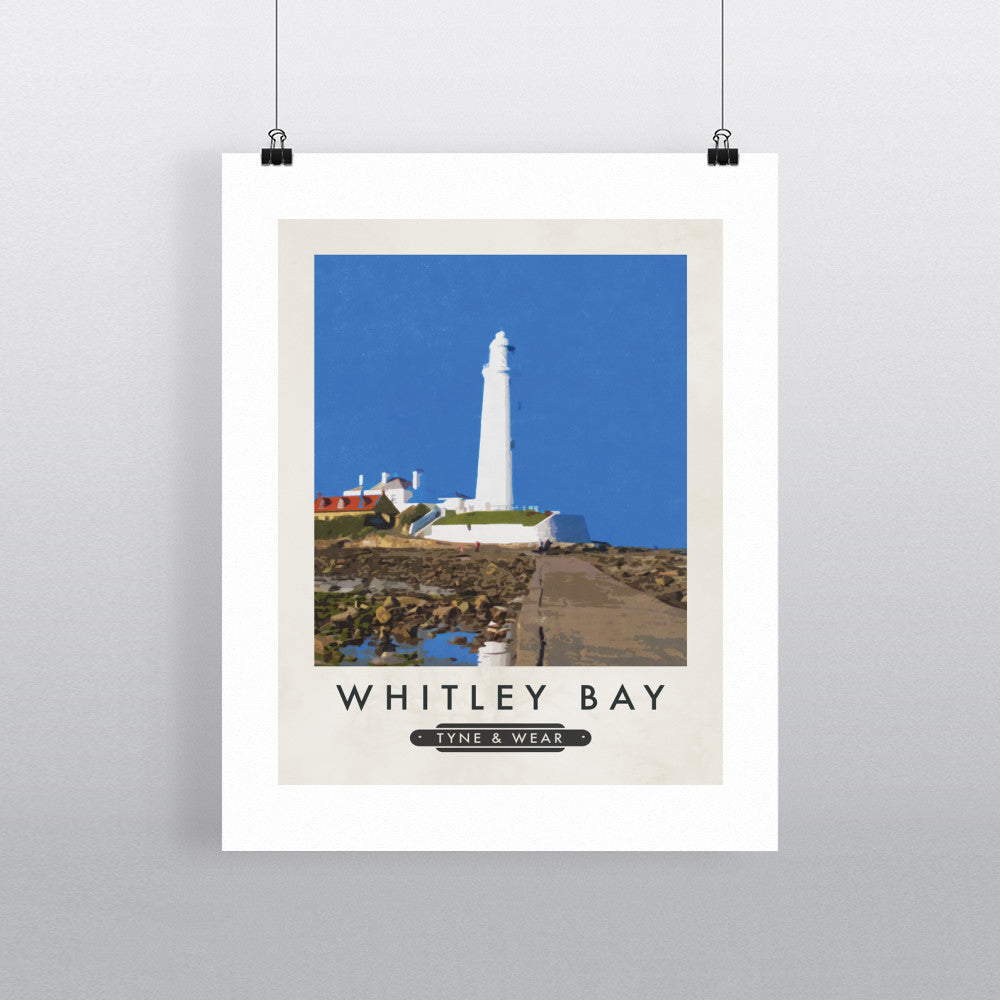 Whitley Bay, Tyne and Wear - Art Print