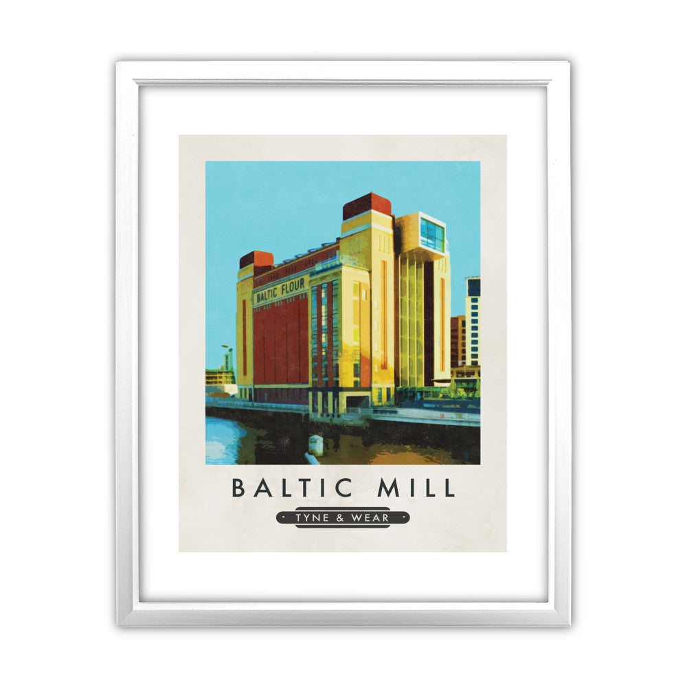 The Baltic Mill, Newcastle-Upon-Tyne - Art Print