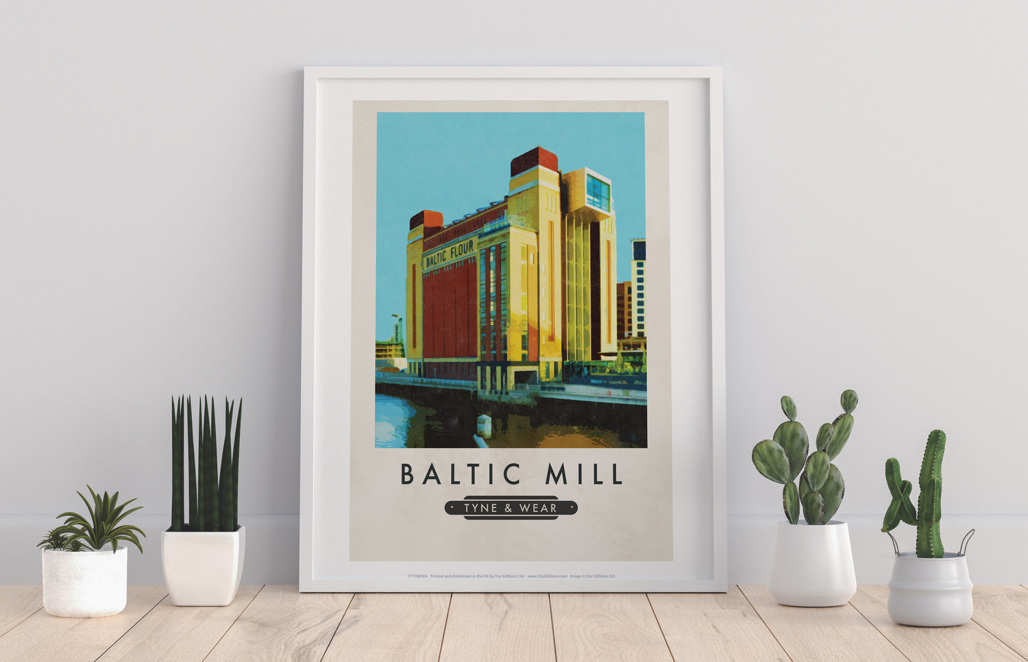 The Baltic Mill, Newcastle-Upon-Tyne - Art Print