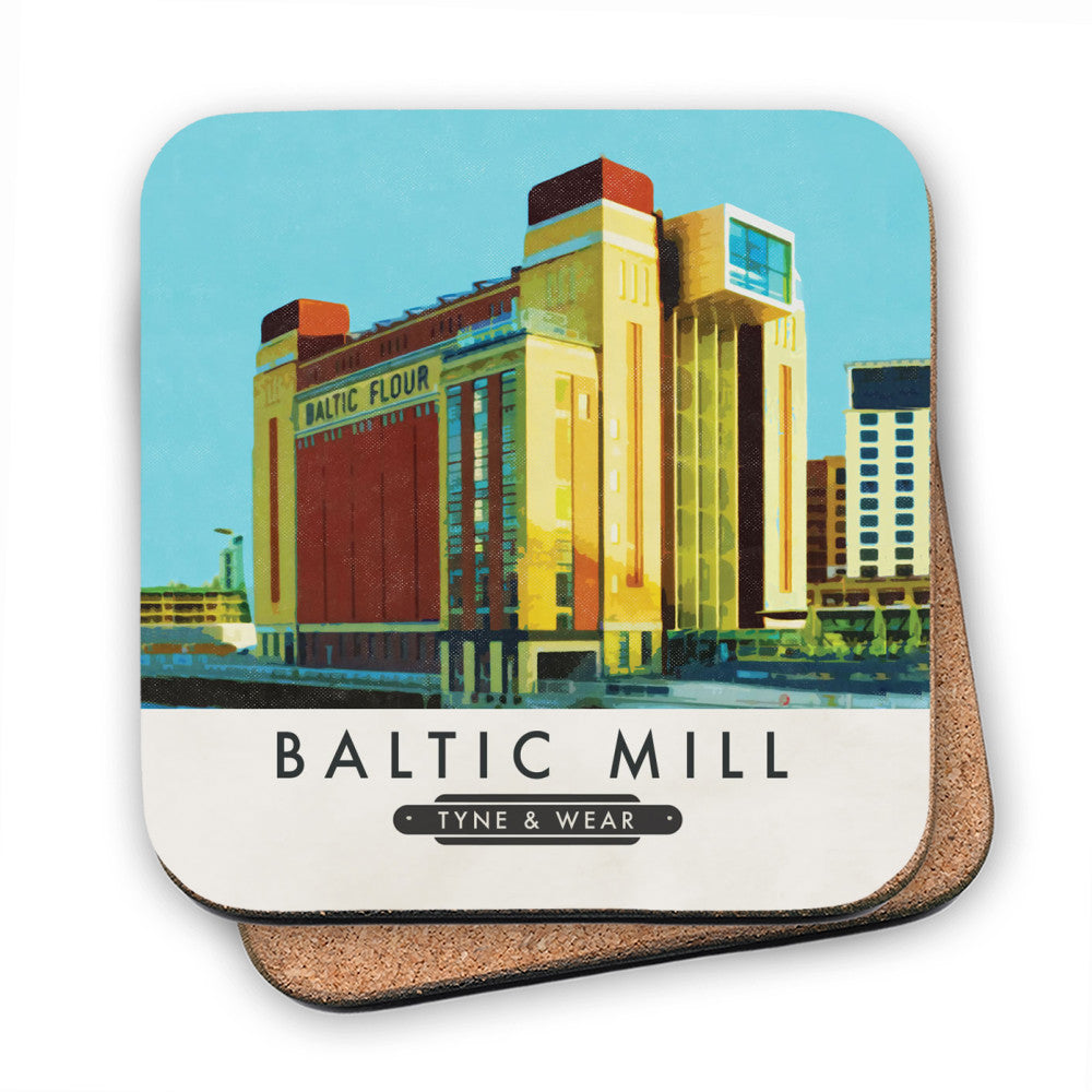 The Baltic Mill, Newcastle-Upon-Tyne MDF Coaster