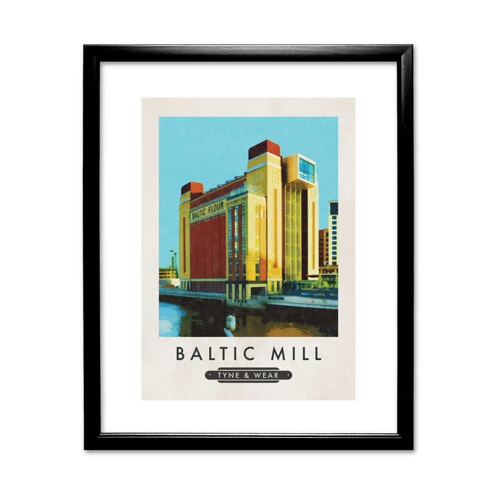 The Baltic Mill, Newcastle-Upon-Tyne - Art Print