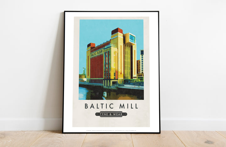 The Baltic Mill, Newcastle-Upon-Tyne - Art Print