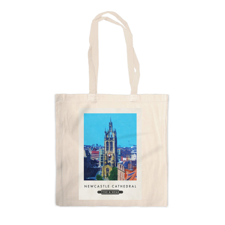 Newcastle Cathedral Canvas Tote Bag