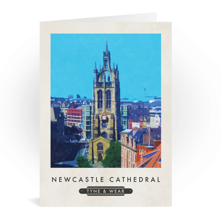 Newcastle Cathedral Greeting Card 7x5