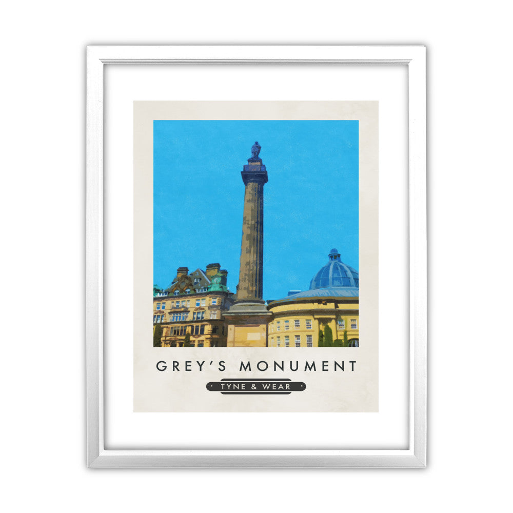 The Greys Monument, Newcastle-Upon-Tyne - Art Print