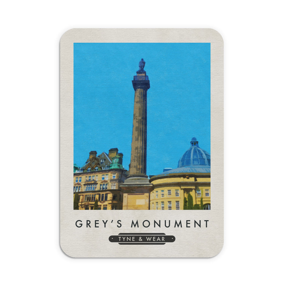 The Greys Monument, Newcastle-Upon-Tyne Mouse Mat