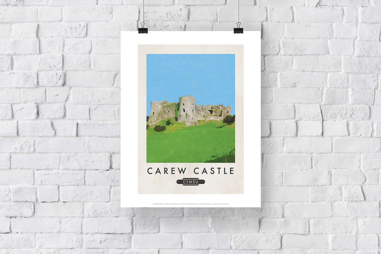 Carew Castle, Wales - Art Print