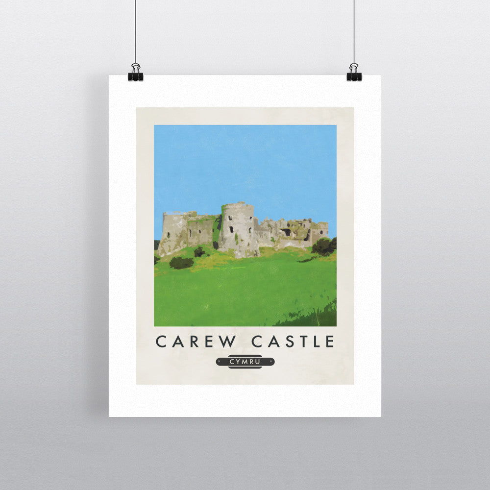 Carew Castle, Wales - Art Print