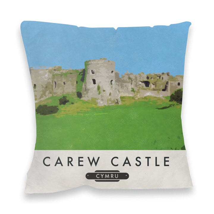 Carew Castle, Wales Fibre Filled Cushion