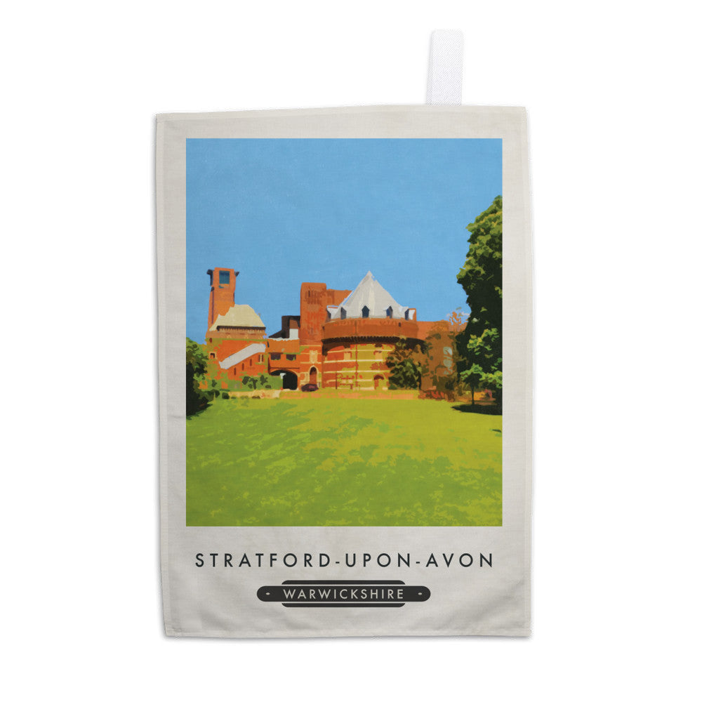 Stratford-Upon- Avon, Warwickshire Tea Towel