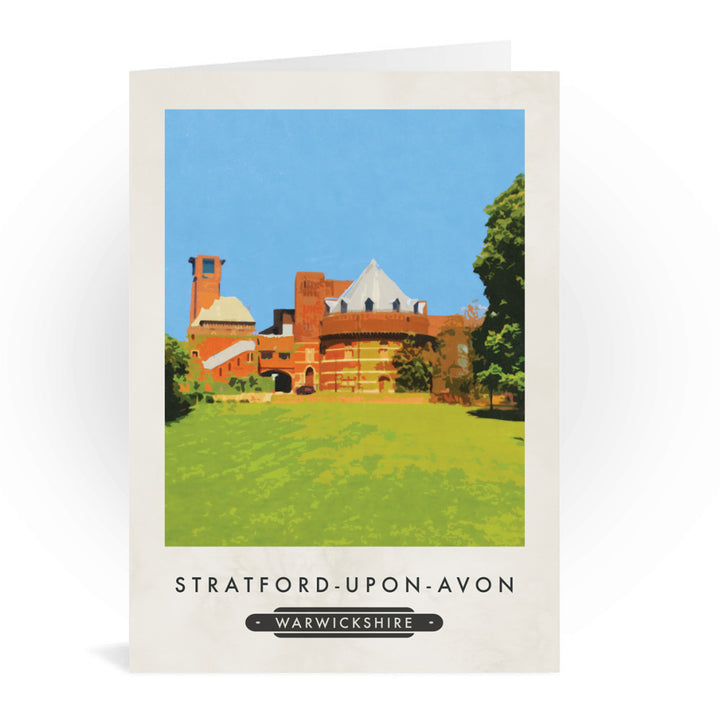 Stratford-Upon- Avon, Warwickshire Greeting Card 7x5