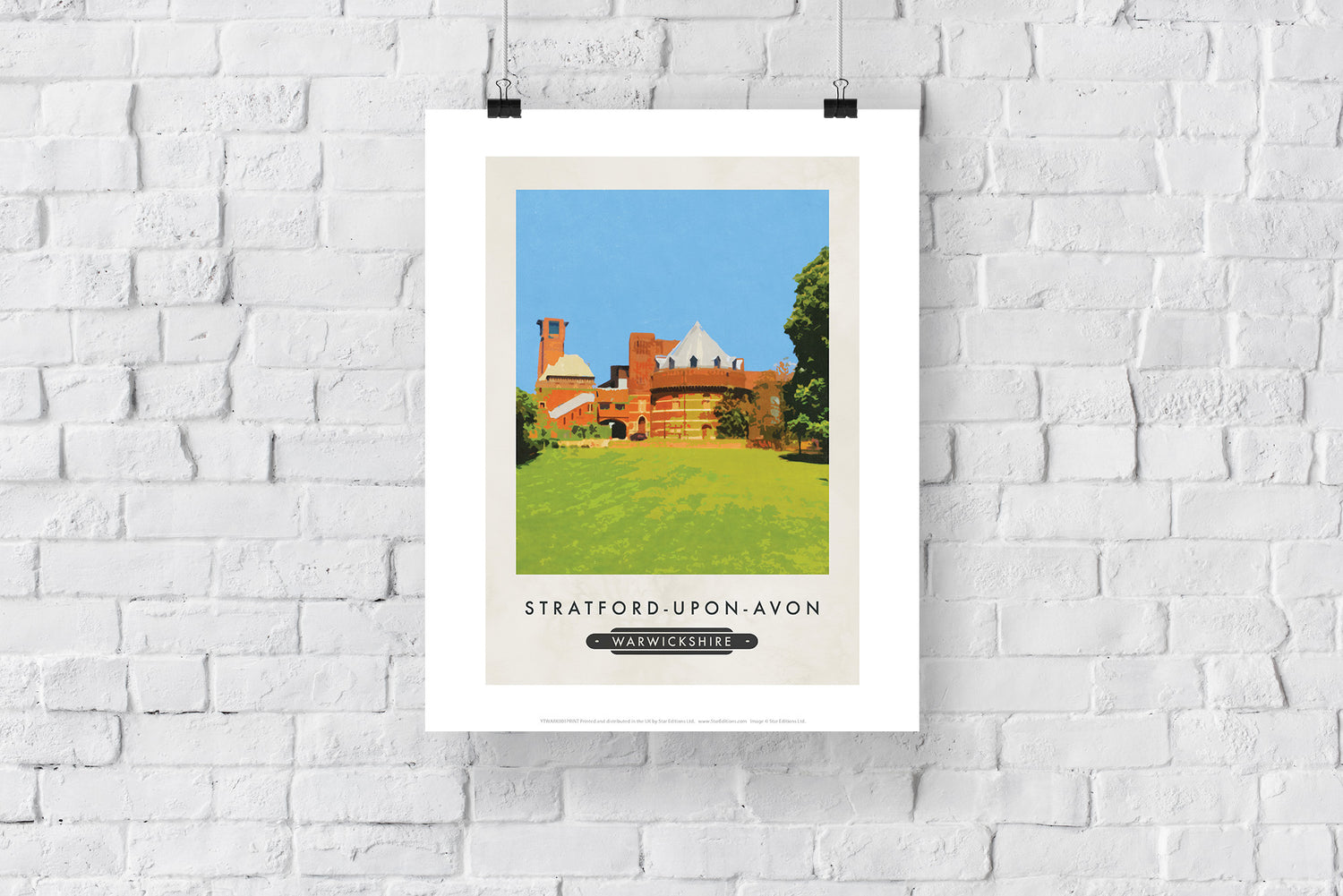 Stratford-Upon- Avon, Warwickshire - Art Print