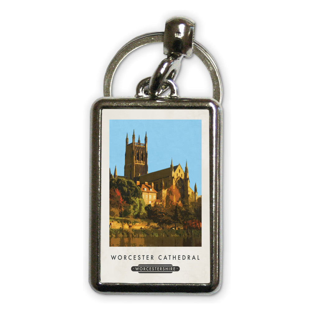 Worcester Cathedral, Worcester Metal Keyring