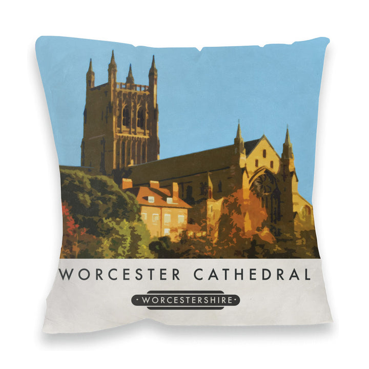 Worcester Cathedral, Worcester Fibre Filled Cushion