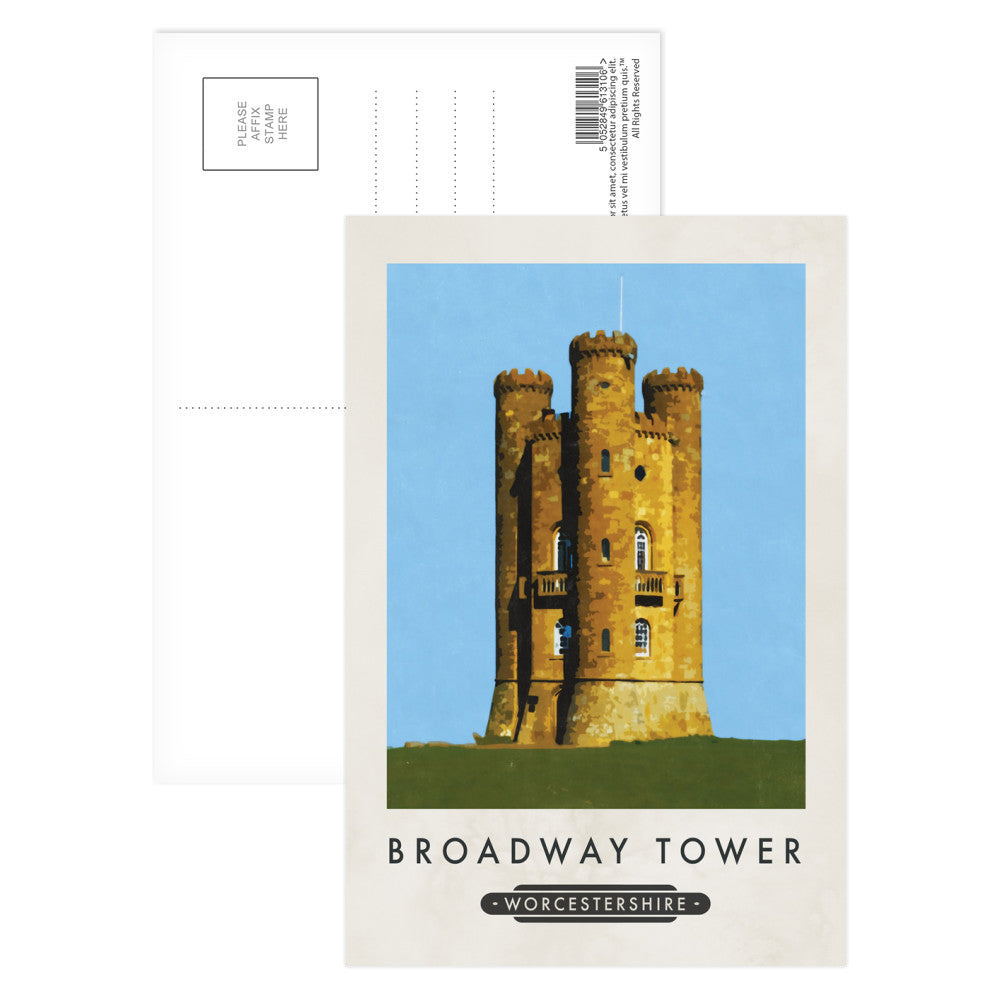 Broadway Tower, Worcestershire Postcard Pack