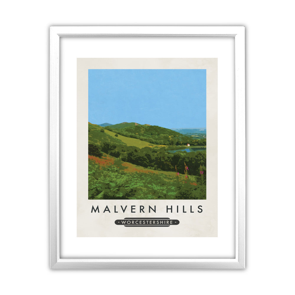 The Malvern Hills, Worcestershire - Art Print