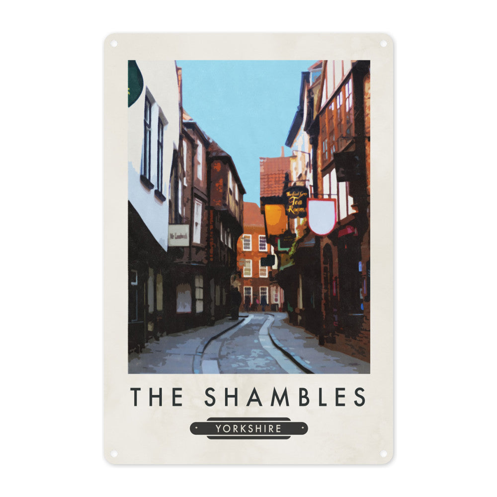 The Shambles, York Metal Sign