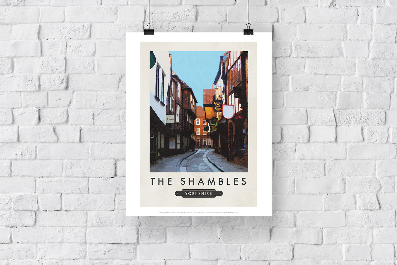 The Shambles, York - Art Print