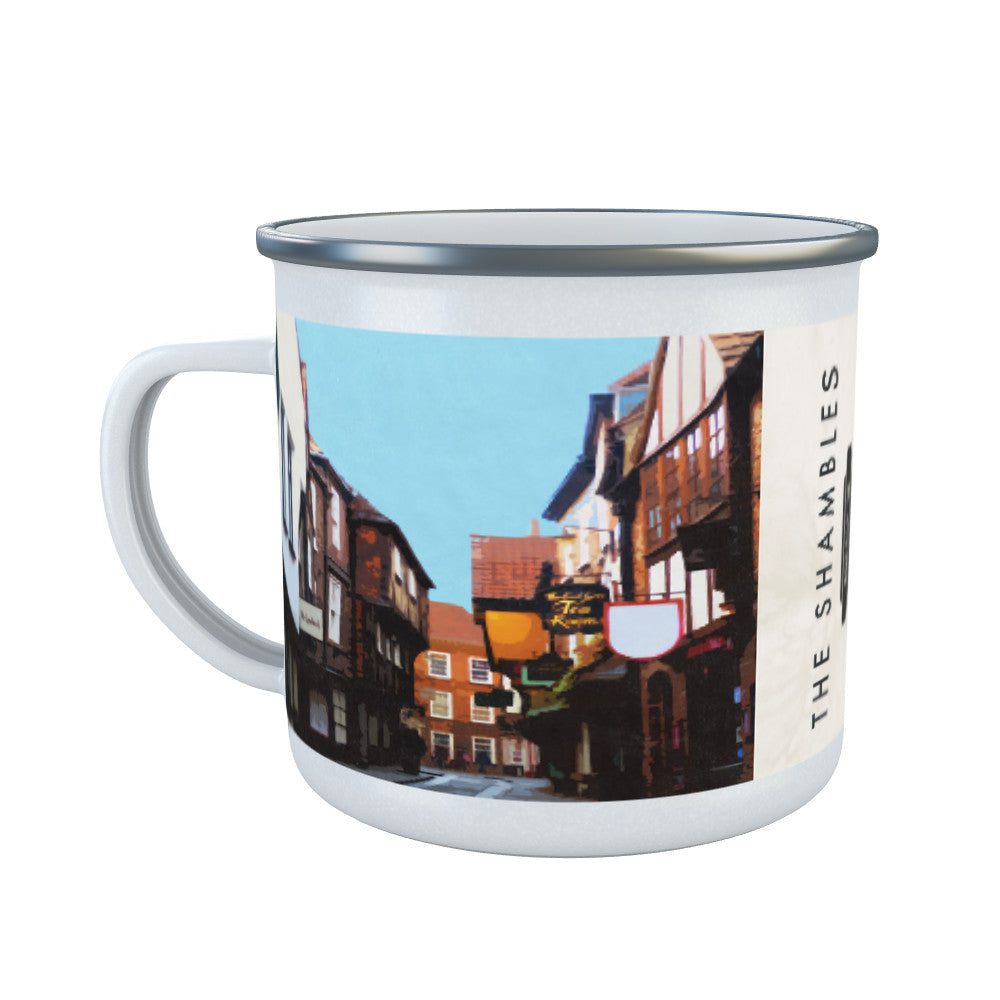 The Shambles, York Enamel Mug