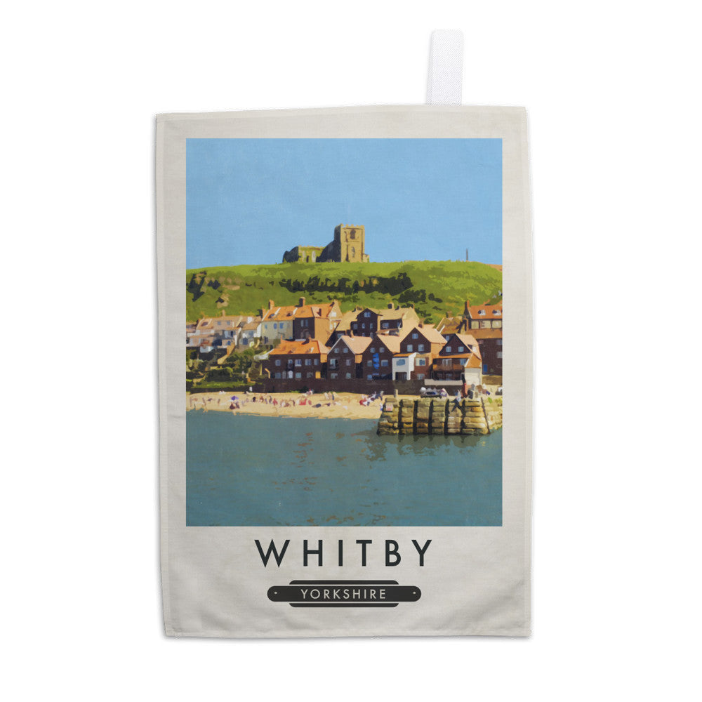 Whitby, Yorkshire Tea Towel