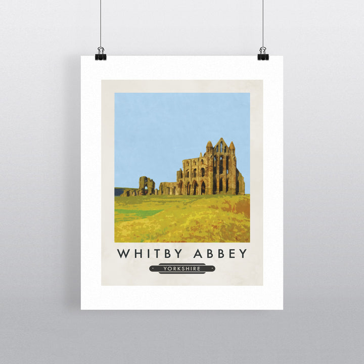 Whitby Abbey, Yorkshire 90x120cm Fine Art Print