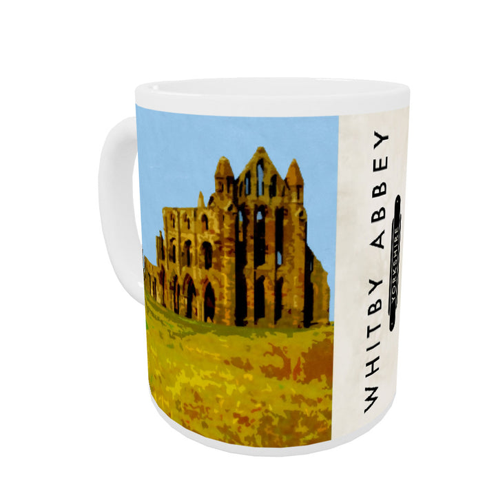 Whitby Abbey, Yorkshire Coloured Insert Mug