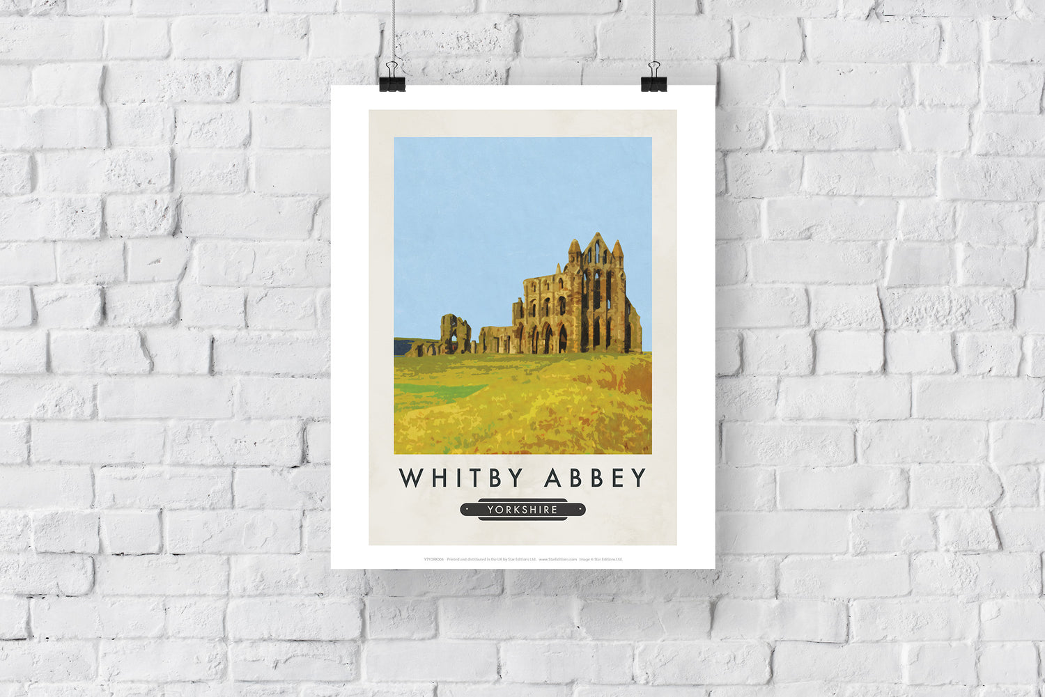 Whitby Abbey, Yorkshire - Art Print