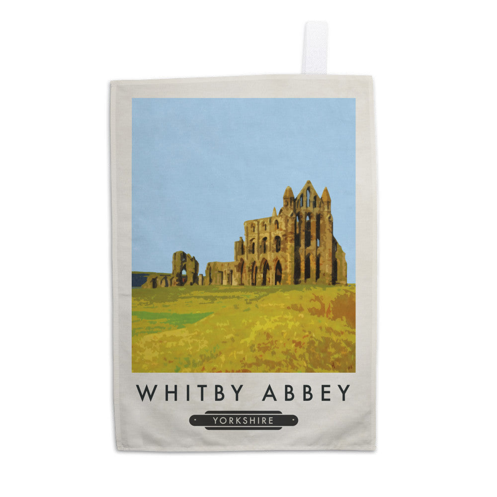 Whitby Abbey, Yorkshire Tea Towel