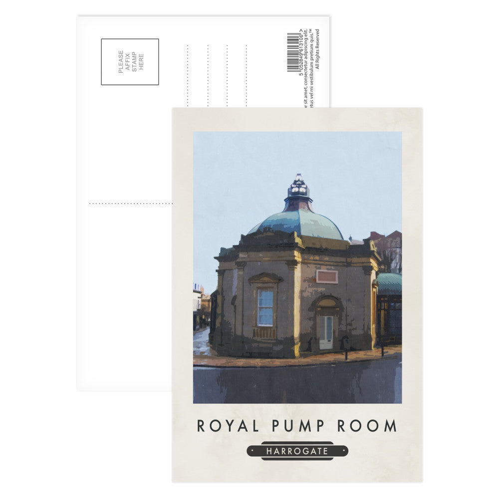 The Pump Room, Harrogate, Yorkshire Postcard Pack