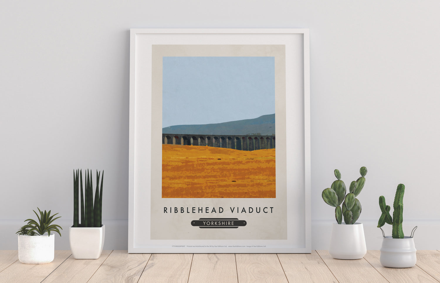 The Ribblehead Viaduct, Yorkshire - Art Print