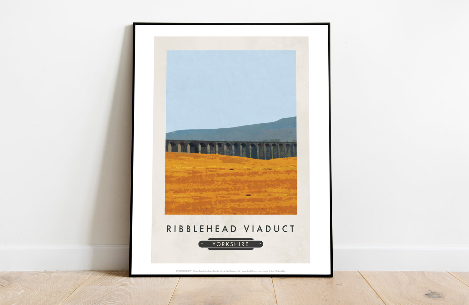 The Ribblehead Viaduct, Yorkshire - Art Print