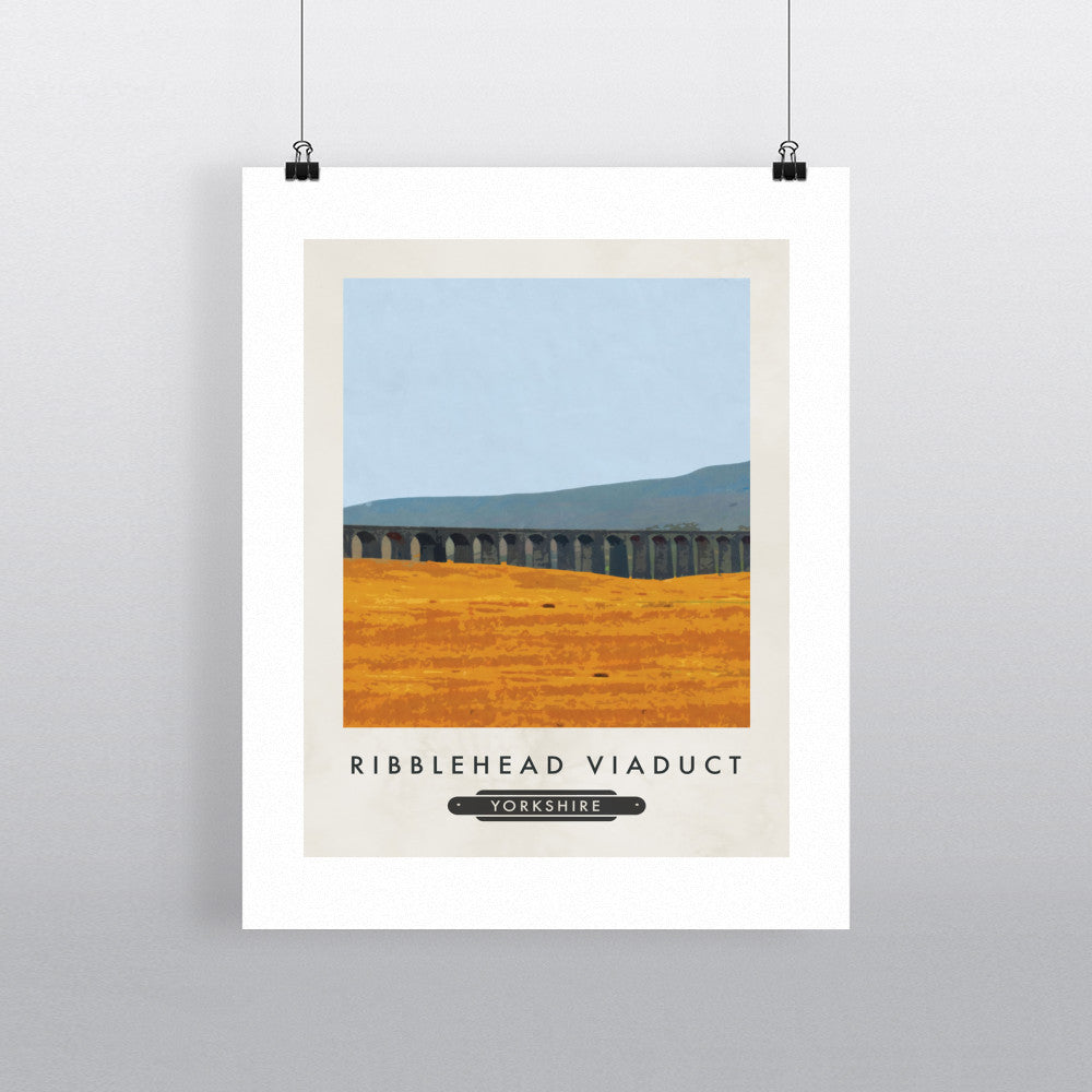 The Ribblehead Viaduct, Yorkshire - Art Print