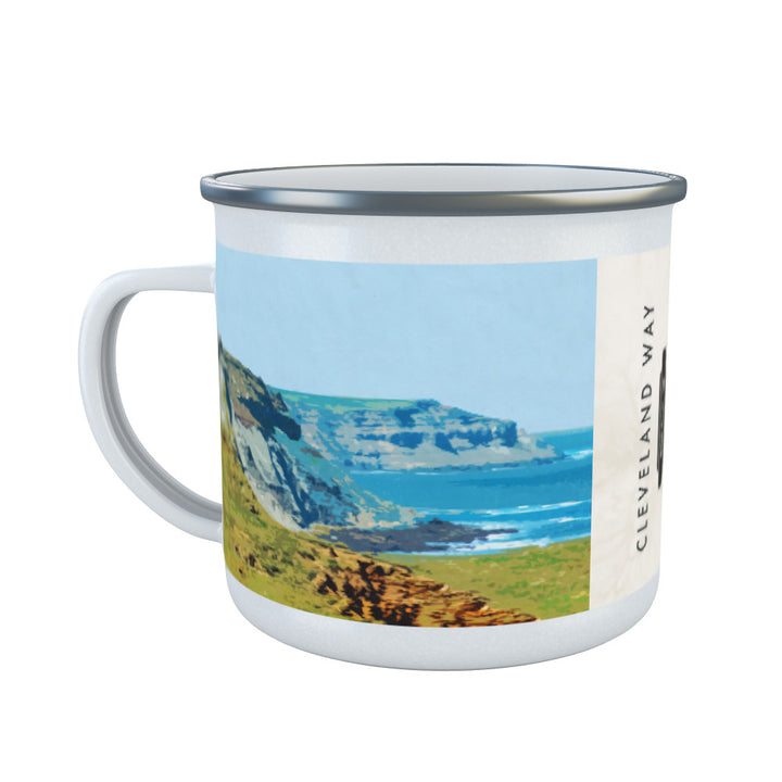 The Cleveland Way, Yorkshire Enamel Mug