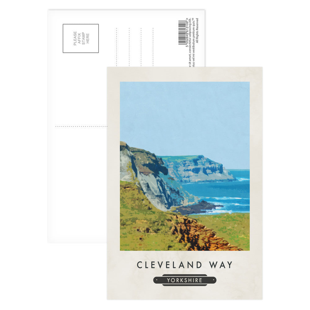 The Cleveland Way, Yorkshire Postcard Pack