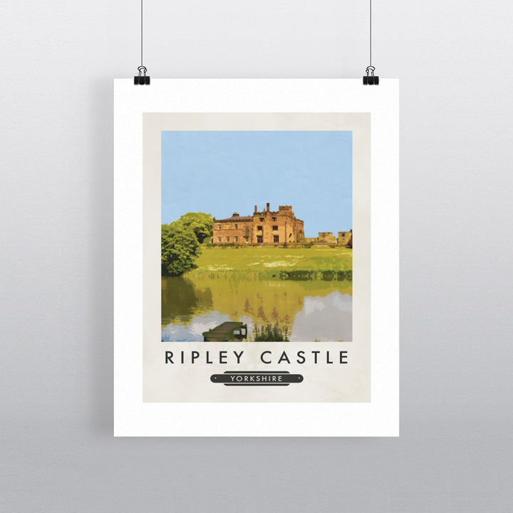 Ripley Castle, Yorkshire 90x120cm Fine Art Print