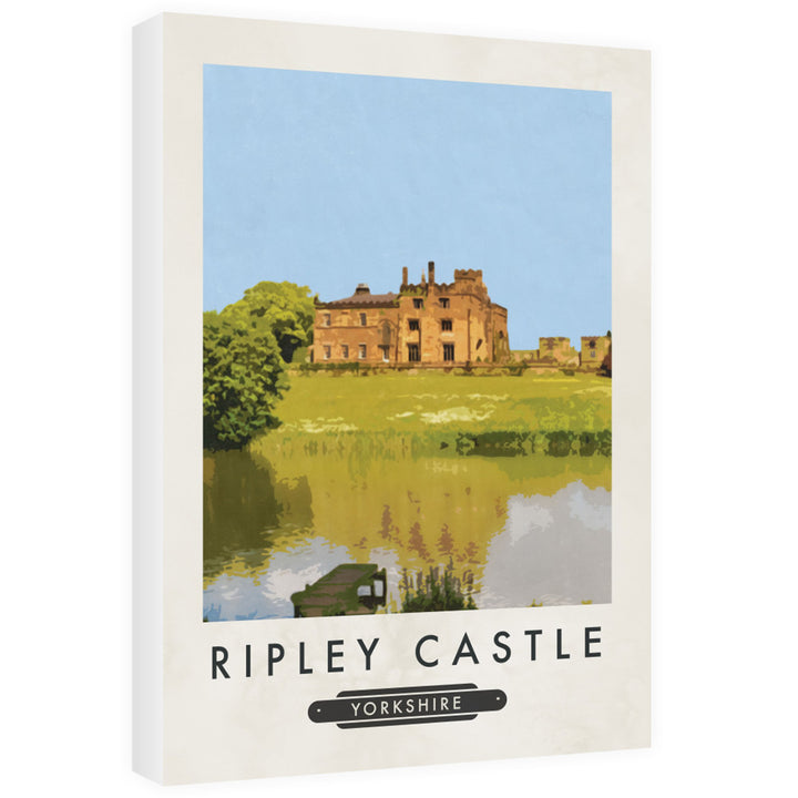 Ripley Castle, Yorkshire 60cm x 80cm Canvas
