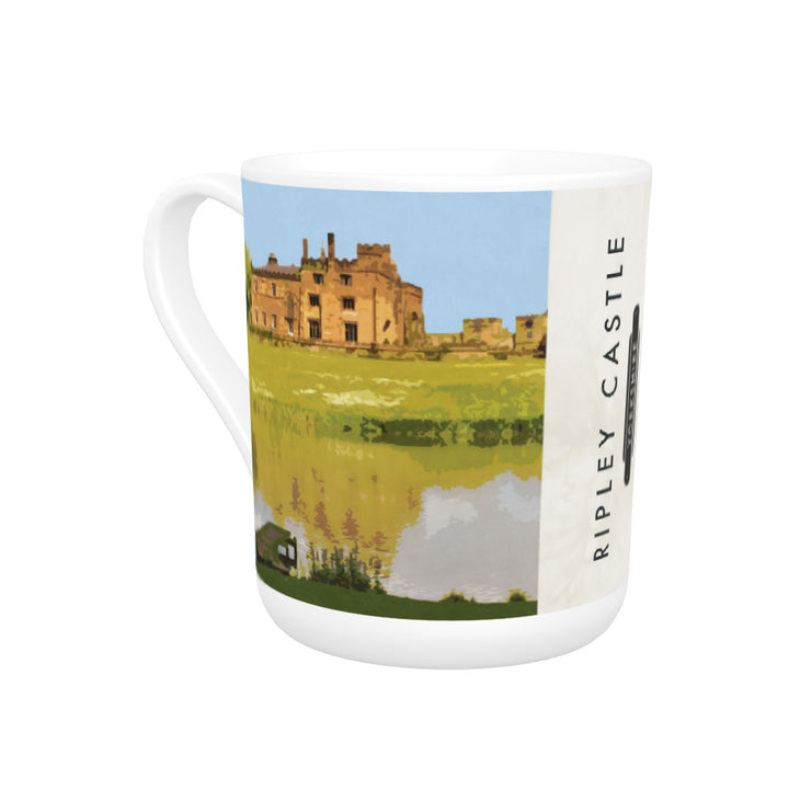 Ripley Castle, Yorkshire Bone China Mug