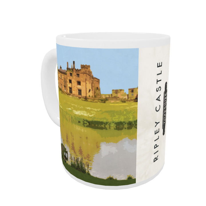 Ripley Castle, Yorkshire Coloured Insert Mug