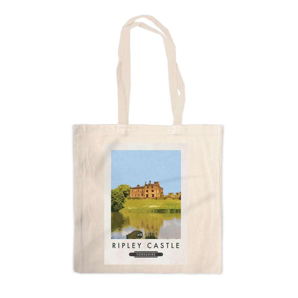 Ripley Castle, Yorkshire Canvas Tote Bag