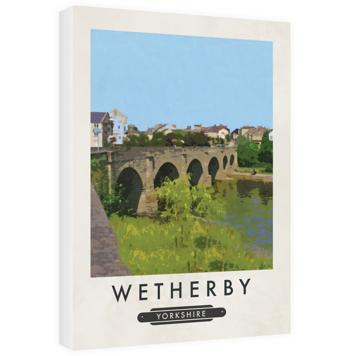 Wetherby, Yorkshire 60cm x 80cm Canvas
