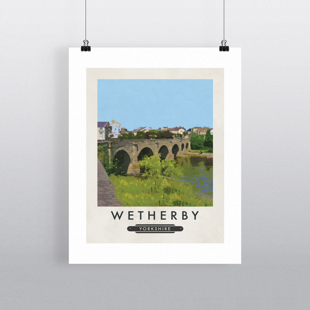 Wetherby, Yorkshire 90x120cm Fine Art Print