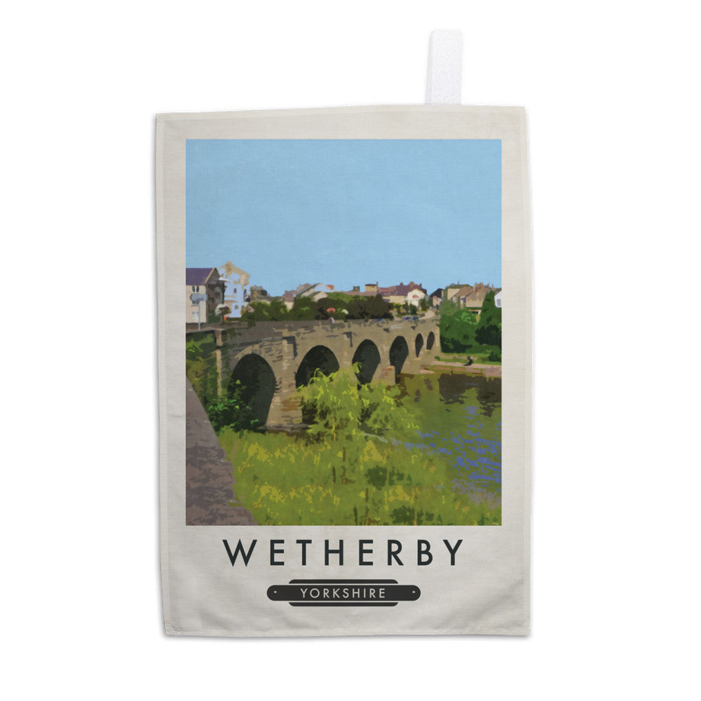 Wetherby, Yorkshire Tea Towel