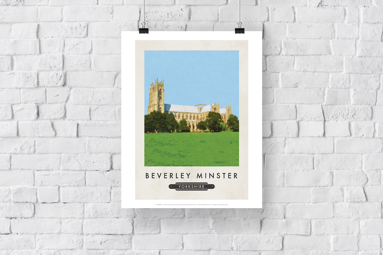 Beverley Minster, Yorkshire - Art Print